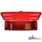 A & I Products Tool Box, Red 5" x5" x16.5" A-5A3R - alternate 4
